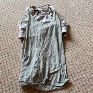 LuLu lemon workout top with attached sports bra